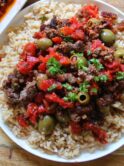 Easy Cuban Style Sauteed Ground Beef