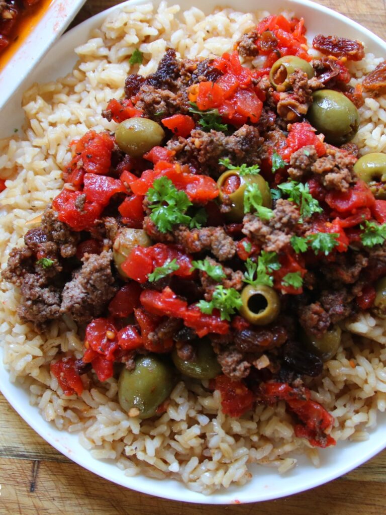 Easy Cuban Style Sauteed Ground Beef