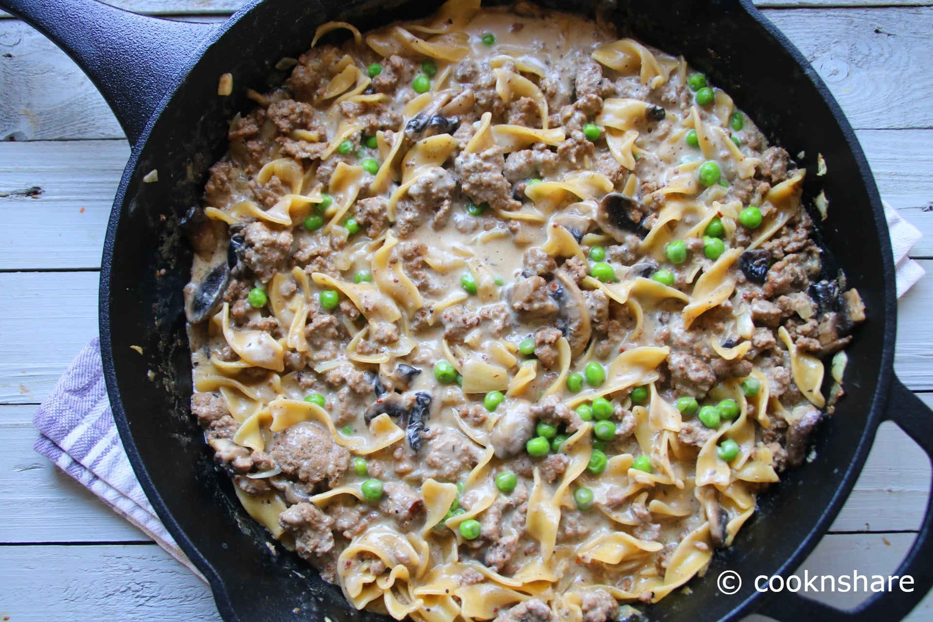 Weeknight Saver: Ground Beef & Noodle Skillet in 30 Minutes! – Cook n' Share