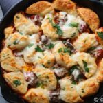 rusticmeatballgarlicbread