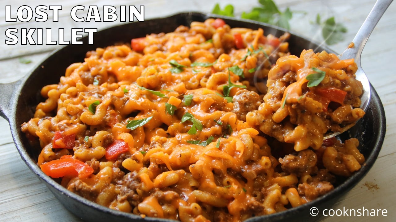 Loaded Ground Beef Skillet – Easy One Pan Dinner – Cook n' Share