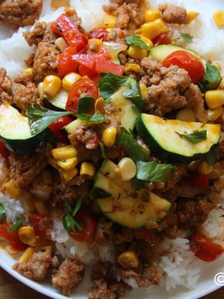 Sunset Sausage & Veggie Skillet – Summer’s Last Stand