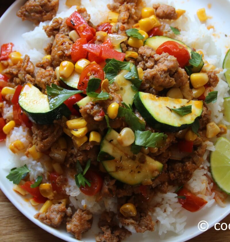 Sunset Sausage & Veggie Skillet – Summer’s Last Stand