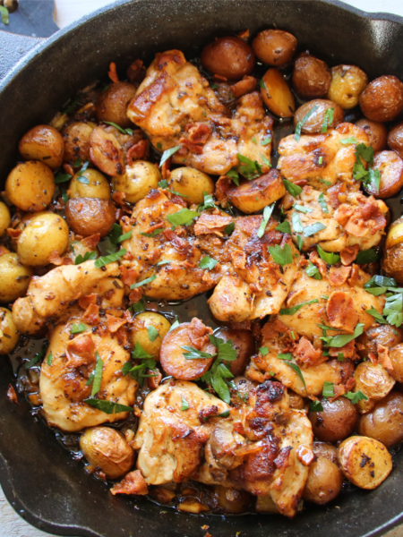 smokycabinchickenskillet
