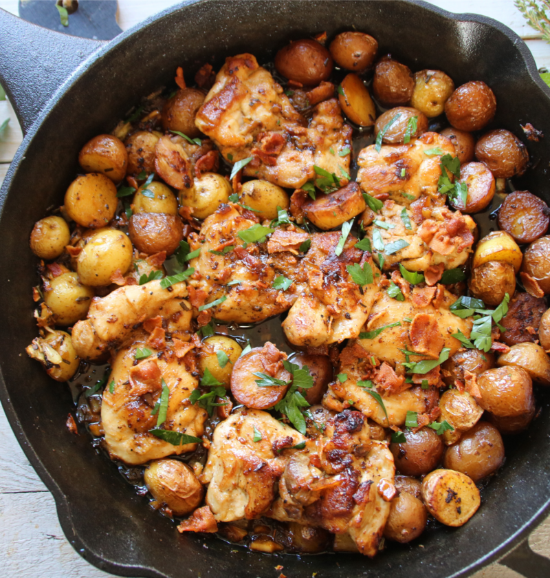 smokycabinchickenskillet